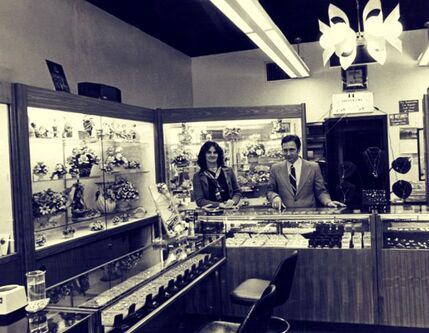 Old photo taken of retail location in Berkeley Heights, Union County New Jersey